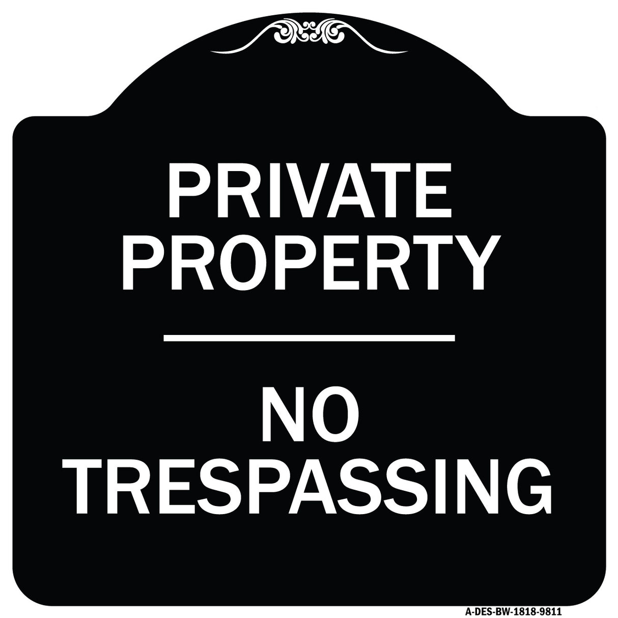 No Trespassing