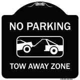 No Parking Tow Away Zone