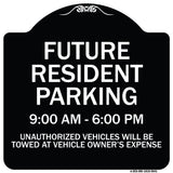 Future Resident Parking 9:00 To 6:00
