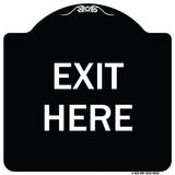 Exit Here