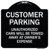 Unauthorized Cars Will Be Towed Away At Owner's Expense