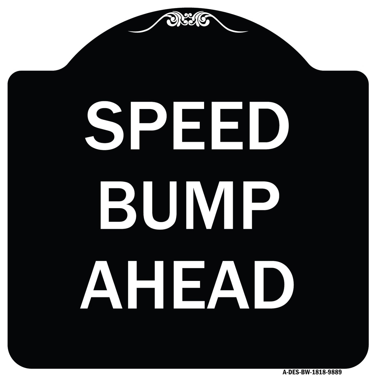 Speed Bump Ahead