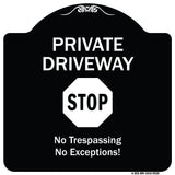 Private Driveway, Stop