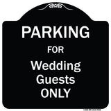 Parking For Wedding Guests Only