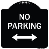 No Parking With Bidirectional Arrow