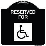 Graphic Handicapped Reserved