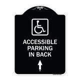 With NY - Approved Isa Symbol Accessible Parking on Up Arrow (With Graphic)