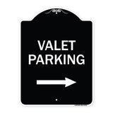 Valet Parking with Right Arrow