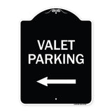 Valet Parking with Left Arrow