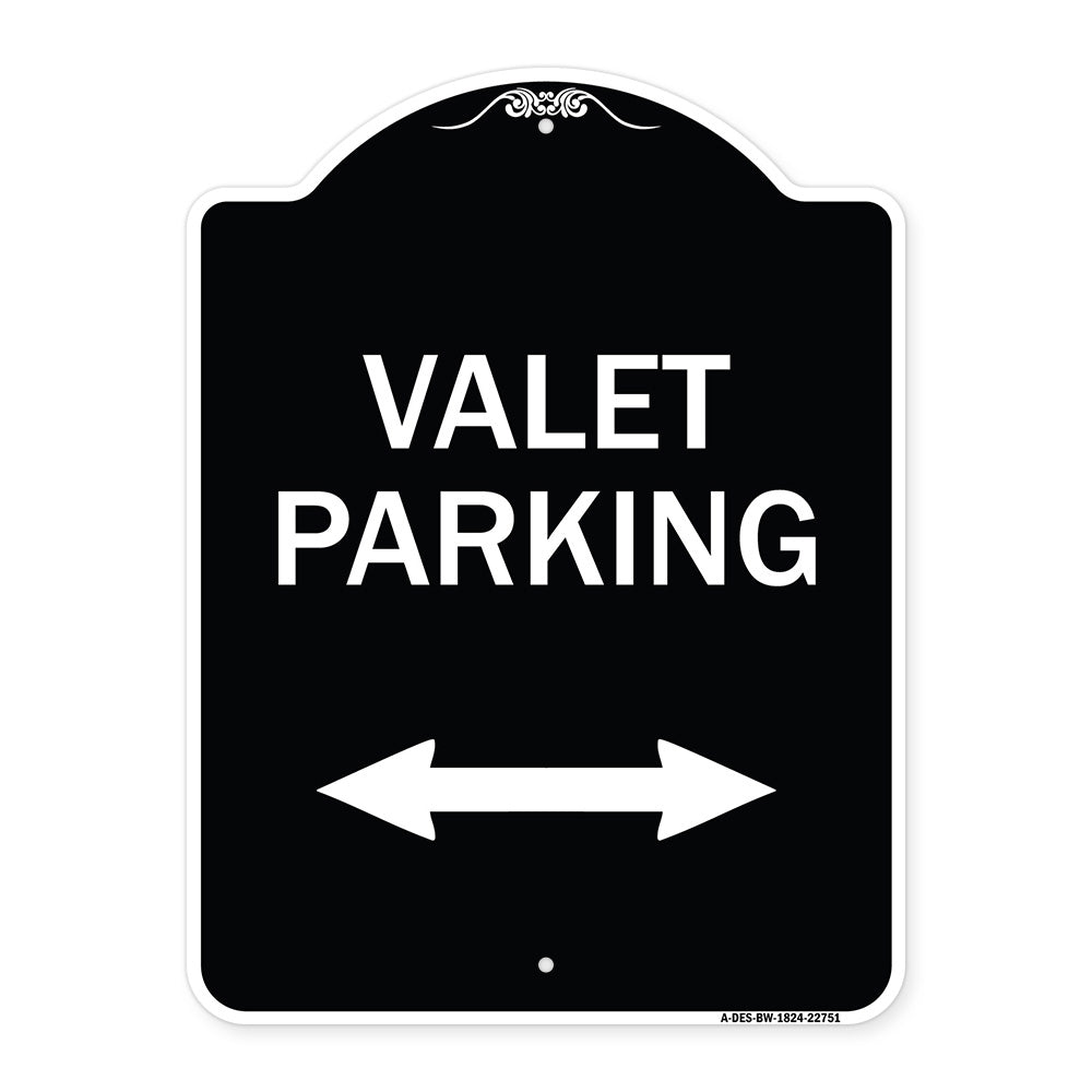 Valet Parking with Bidirectional Arrow