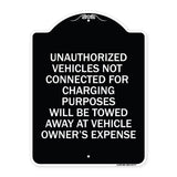 Unauthorized Vehicles Not Connected for Charging Purpose Will Be Towed
