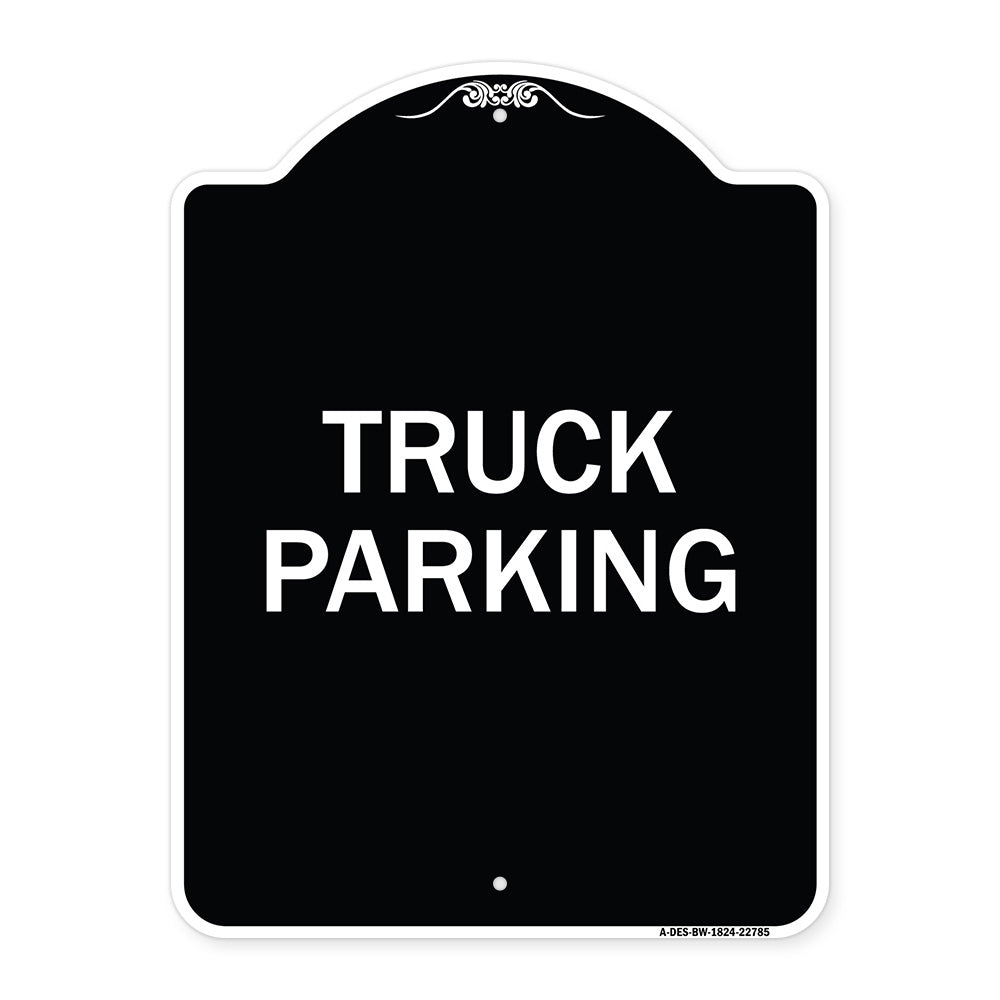 Truck Sign Truck Parking