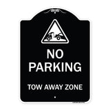 Tow Away Zone with Graphic
