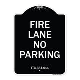 Texas Fire Lane No Parking