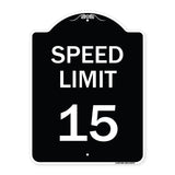 Speed Limit 15 Mph