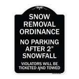 Snow Removal Ordinance - No Parking After 2 Snowfall