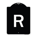 Sign with Letter R