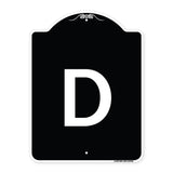 Sign with Letter D