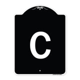 Sign with Letter C