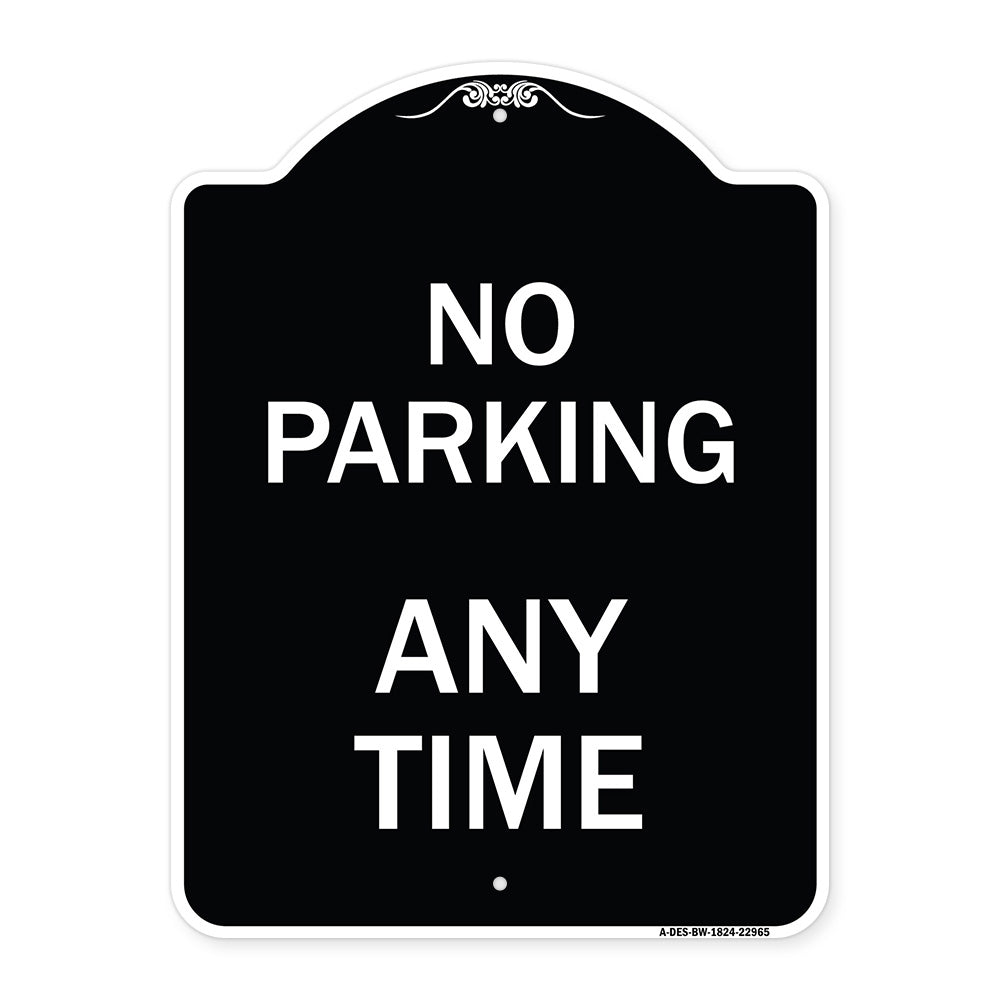 No Parking Anytime