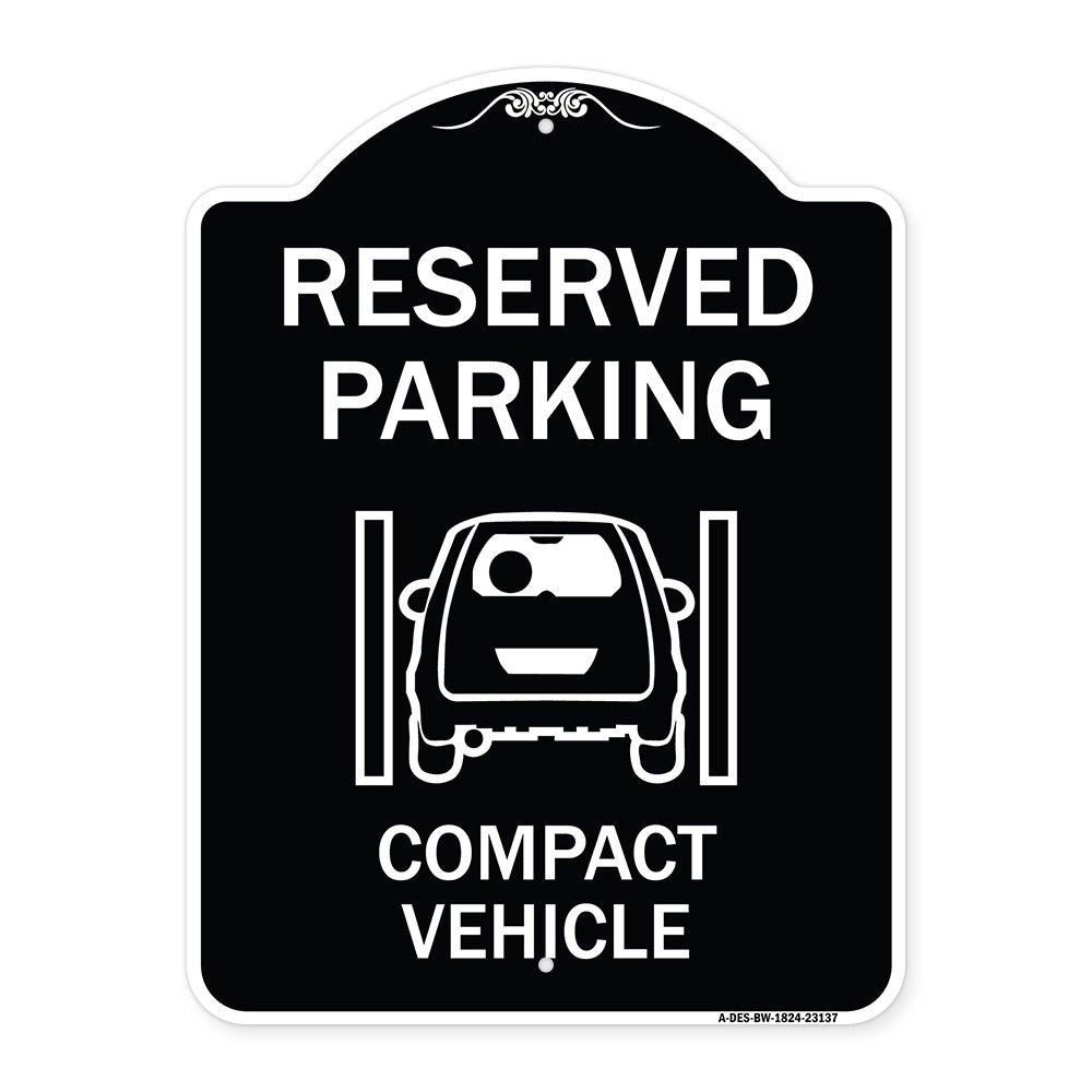 Reserved Parking Compact Vehicle