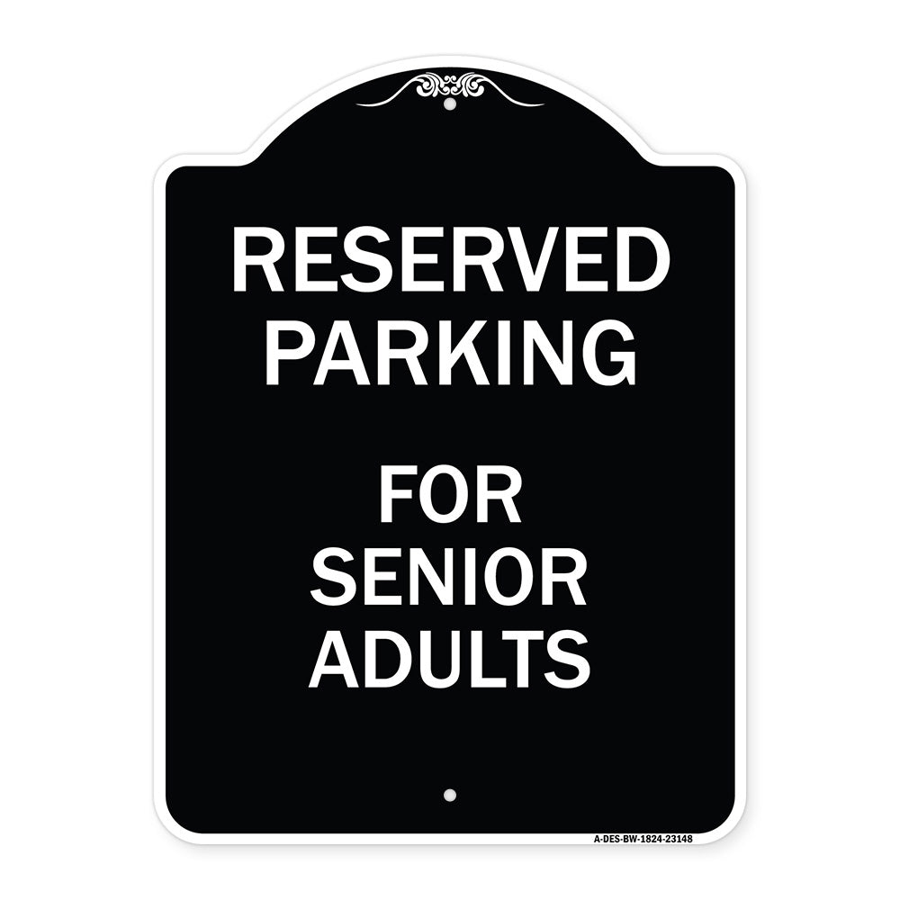 Reserved Parking - for Senior Adults