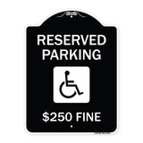 Reserved Parking $250 Fine (With Graphic)