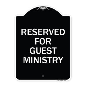 Reserved for Guest Ministry