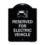 Reserved for Electric Vehicle (With Graphic)
