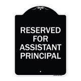 Reserved for Assistant Principal