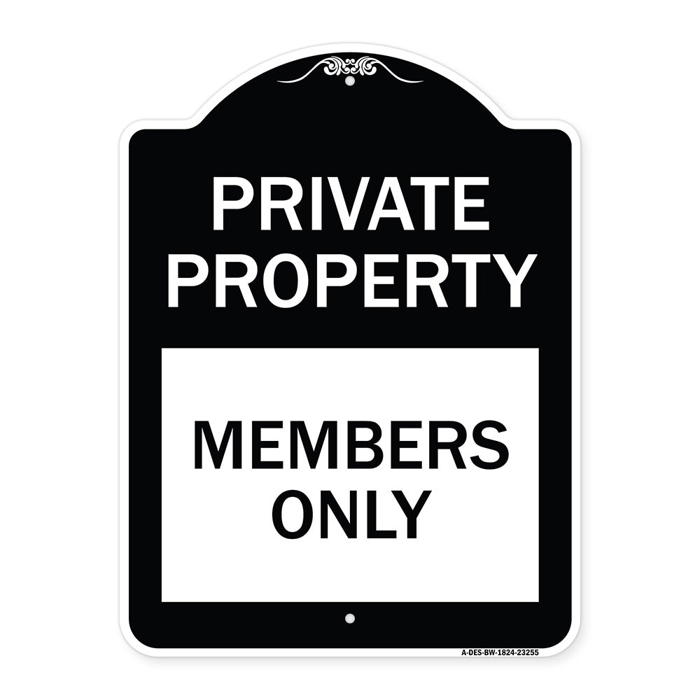 Private Parking Members Only