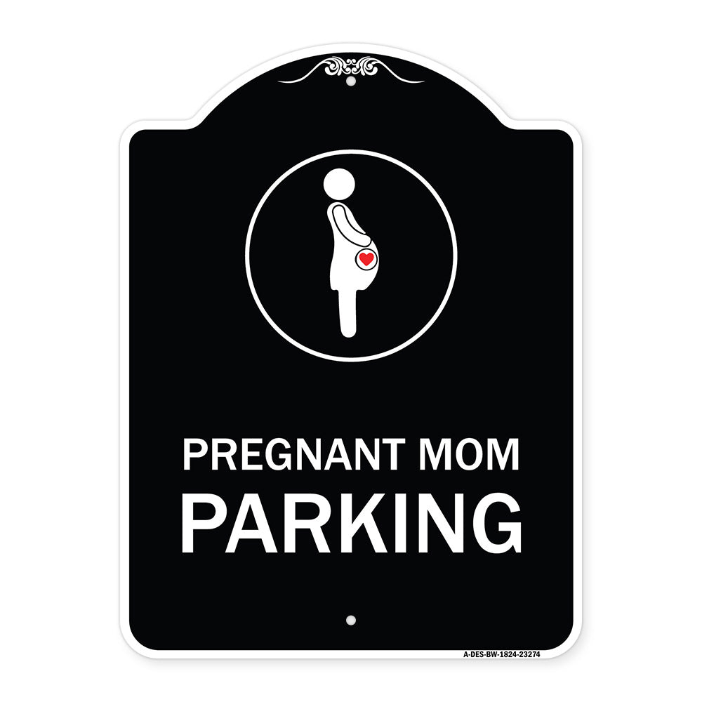 Pregnant Mom Parking (With Graphic)