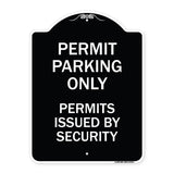 Permit Parking Only Permits Issued by Security