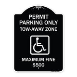 Permit Parking Only Tow-Away Zone Maximum Fine