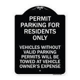 Permit Parking for Residents Only Vehicles Without Valid Parking Permits Will Be Towed at Vehicle Owner's Expense