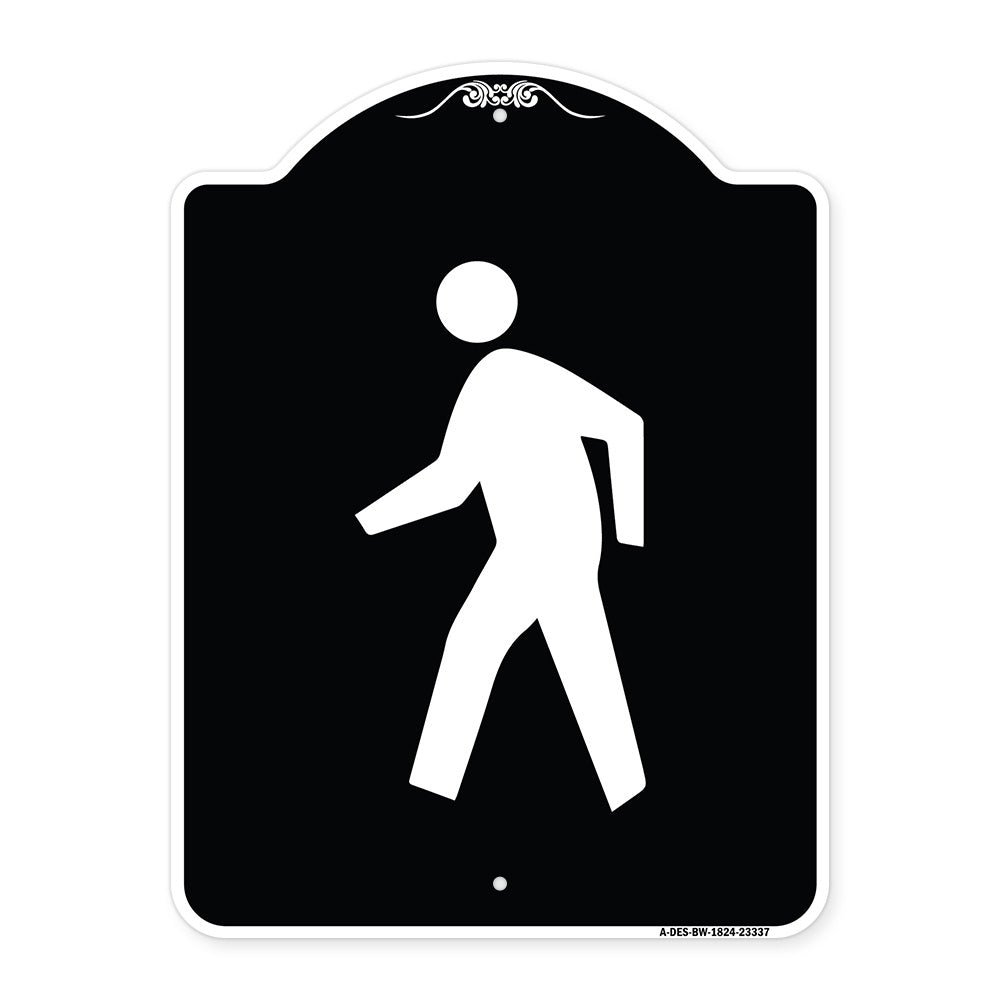 Pedestrian Crossing Symbol
