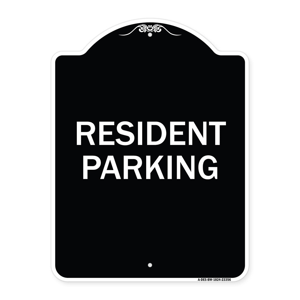 Parking Sign Resident Parking