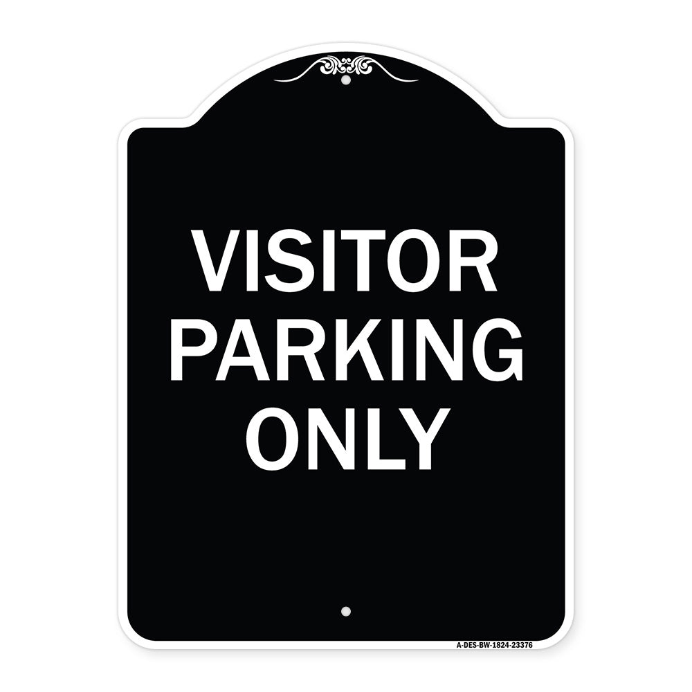 Parking Reserved Sign Visitor Parking Only