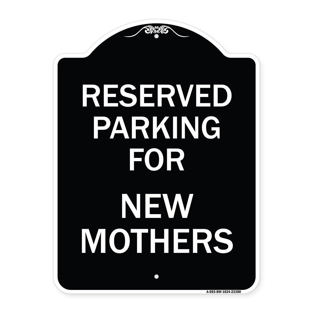 Parking Reserved for New Mothers