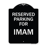 Parking Reserved for Imam