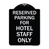 Parking Reserved for Hotel Staff Only