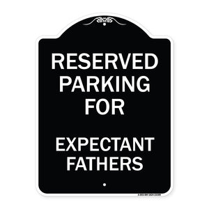 Parking Reserved for Expectant Fathers