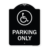 Parking Only (With New Access Symbol)