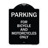 Parking for Bicycles and Motorcycles Only