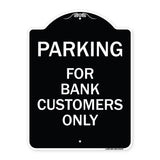 Parking for Bank Customers Only