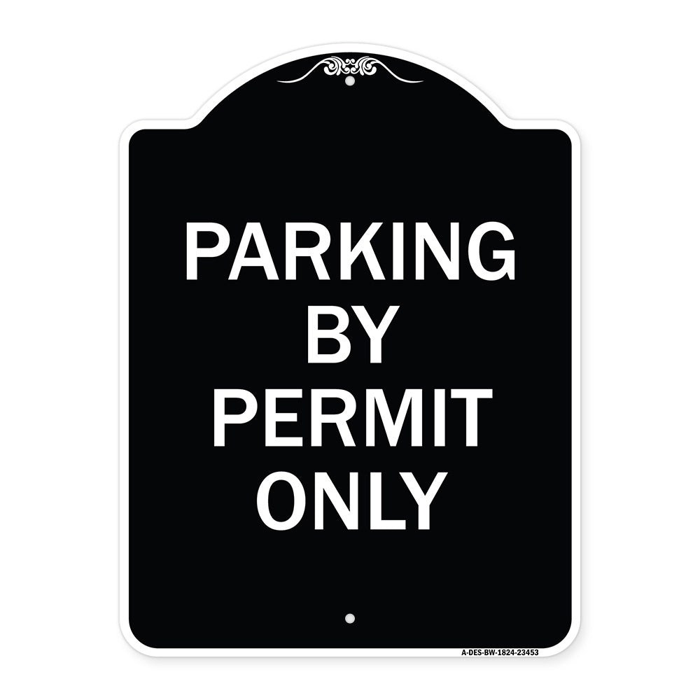 Parking by Permit Only