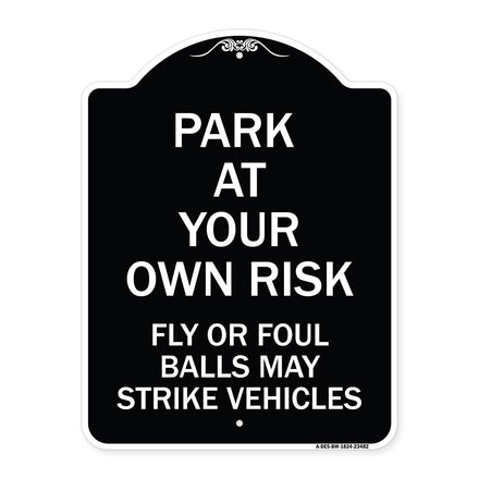 Park at Your Own Risk Fly or Foul Balls May Strike Vehicles