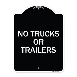 No Trucks or Trailers