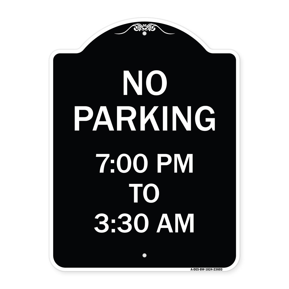 No Parking 7-00 Am to 3-30 Pm