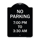 No Parking 7-00 Am to 3-30 Pm